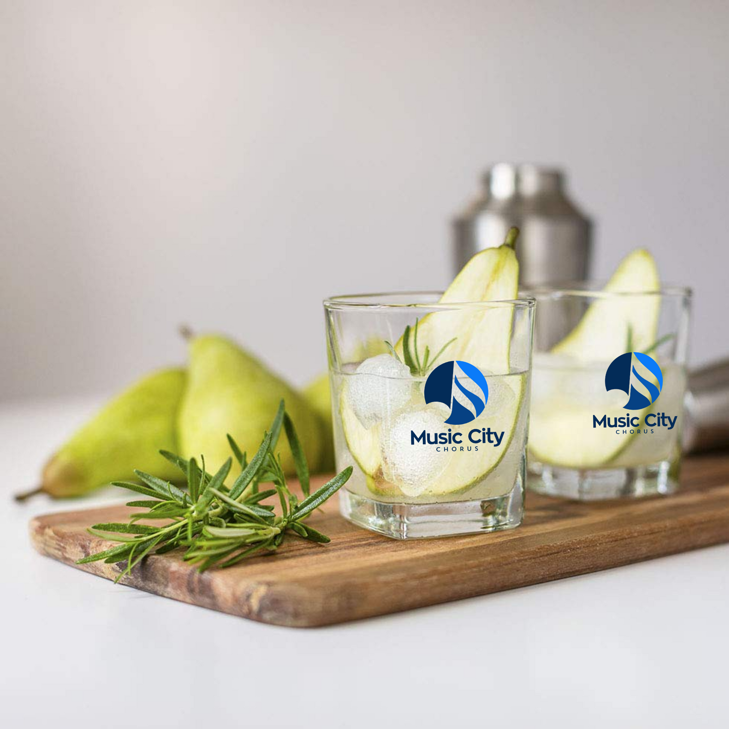 Music City Chorus - Whiskey Rocks Glasses