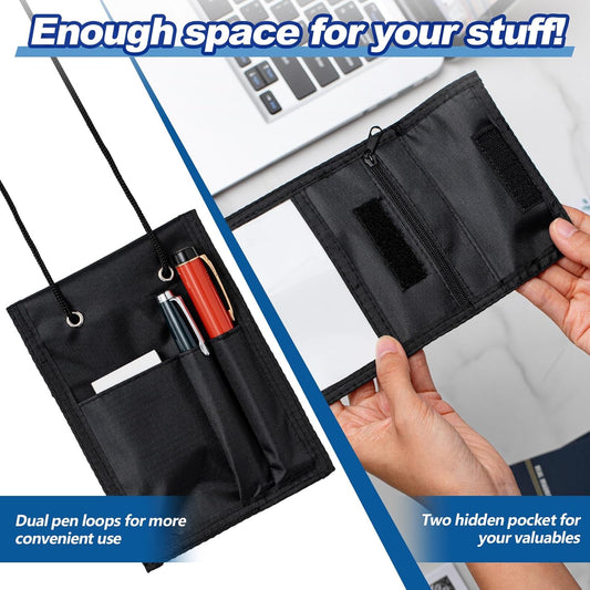 Harmony College Northwest - Name Badge Holders with Lanyard 4 x 3 Inch Name Badge