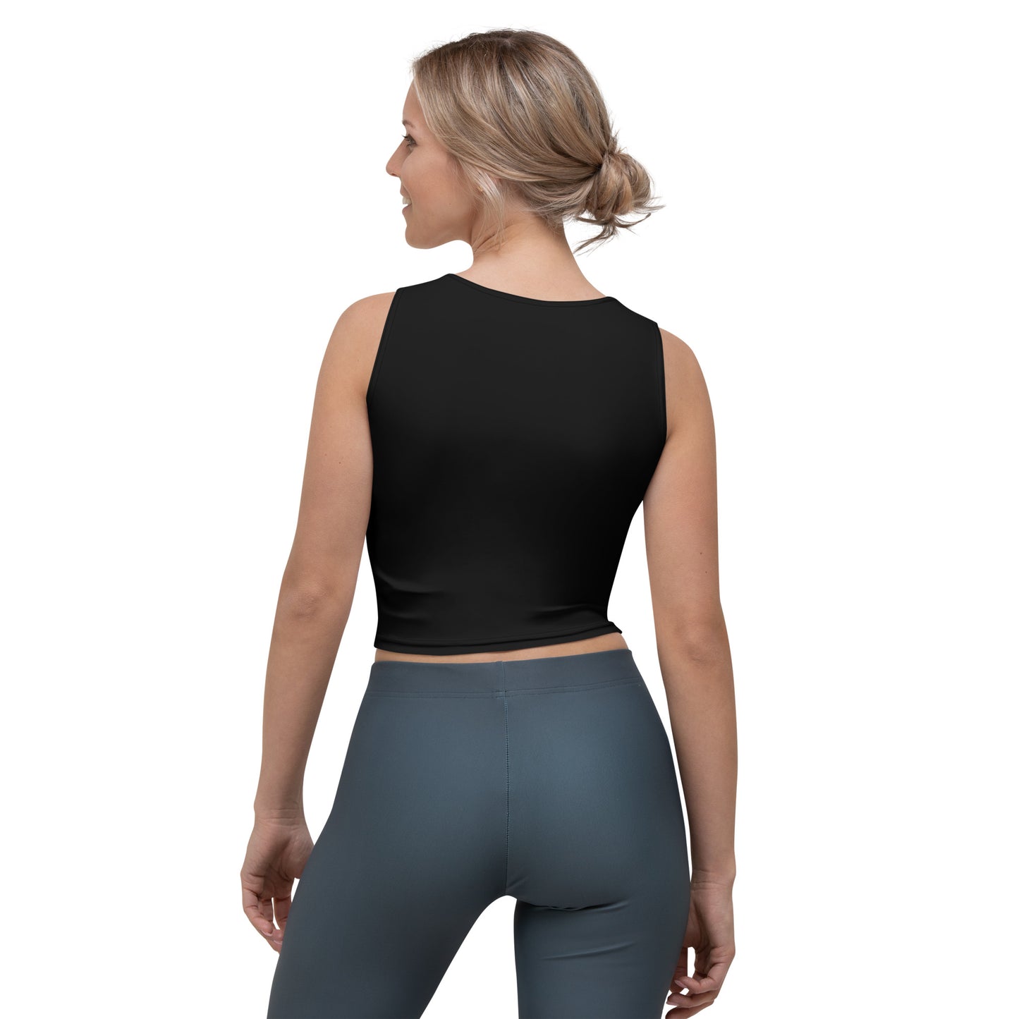 YOU BET - BARBER POLE - Printed Crop Top