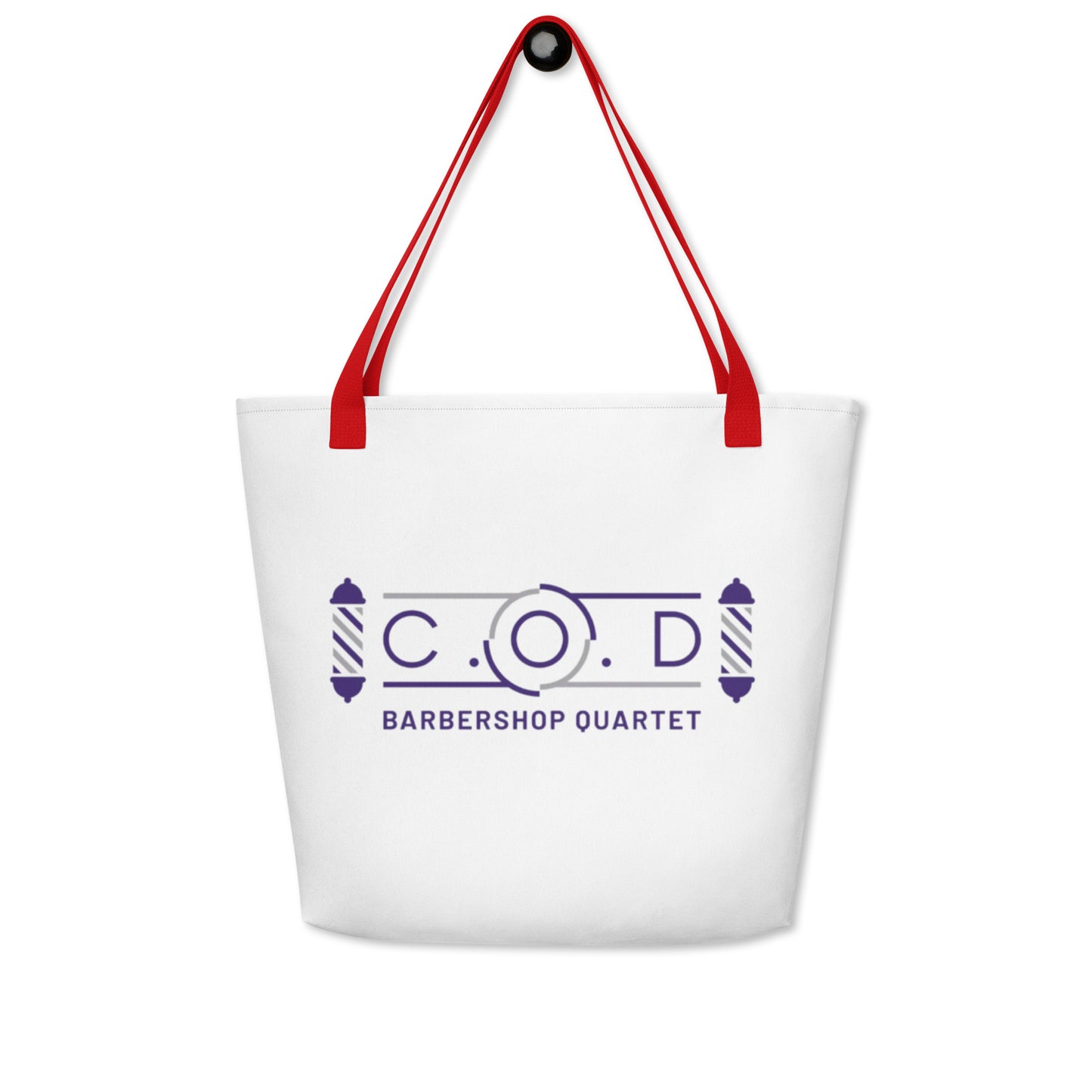 C.O.D. Printed Large Tote Bag