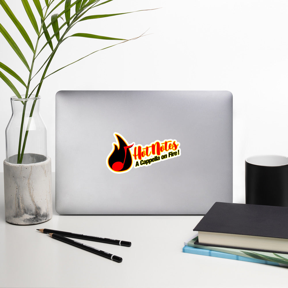 Hot Notes - Printed Kiss Cut Bubble-free stickers