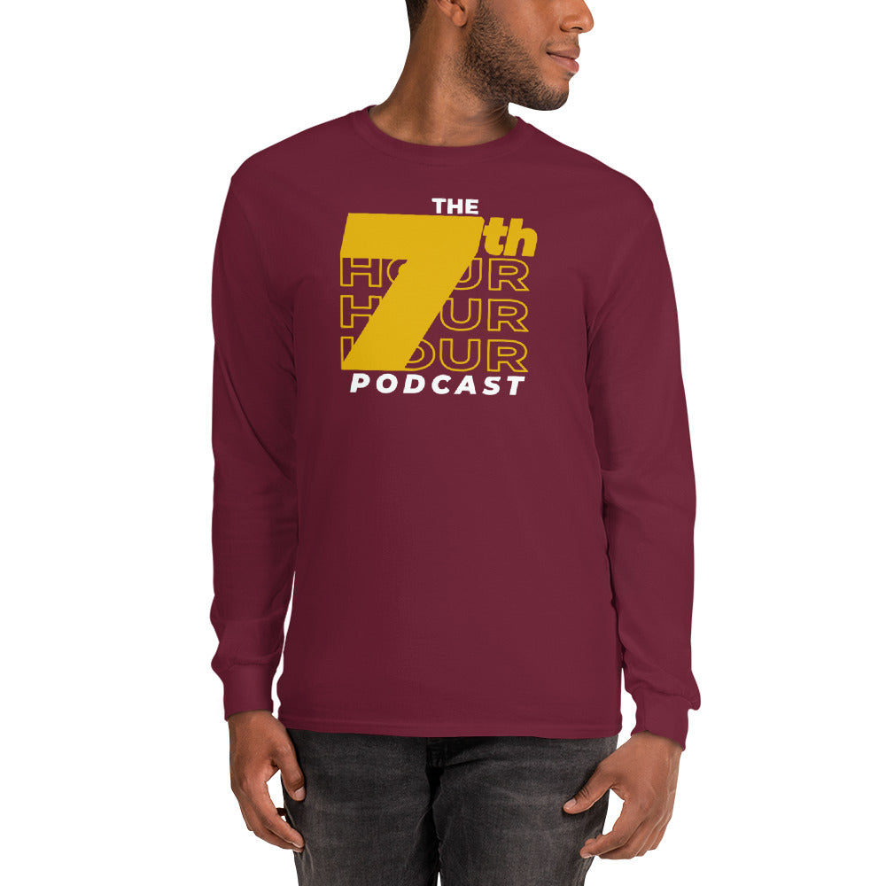 7th Hour Podcast - Printed Unisex Long Sleeve Shirt