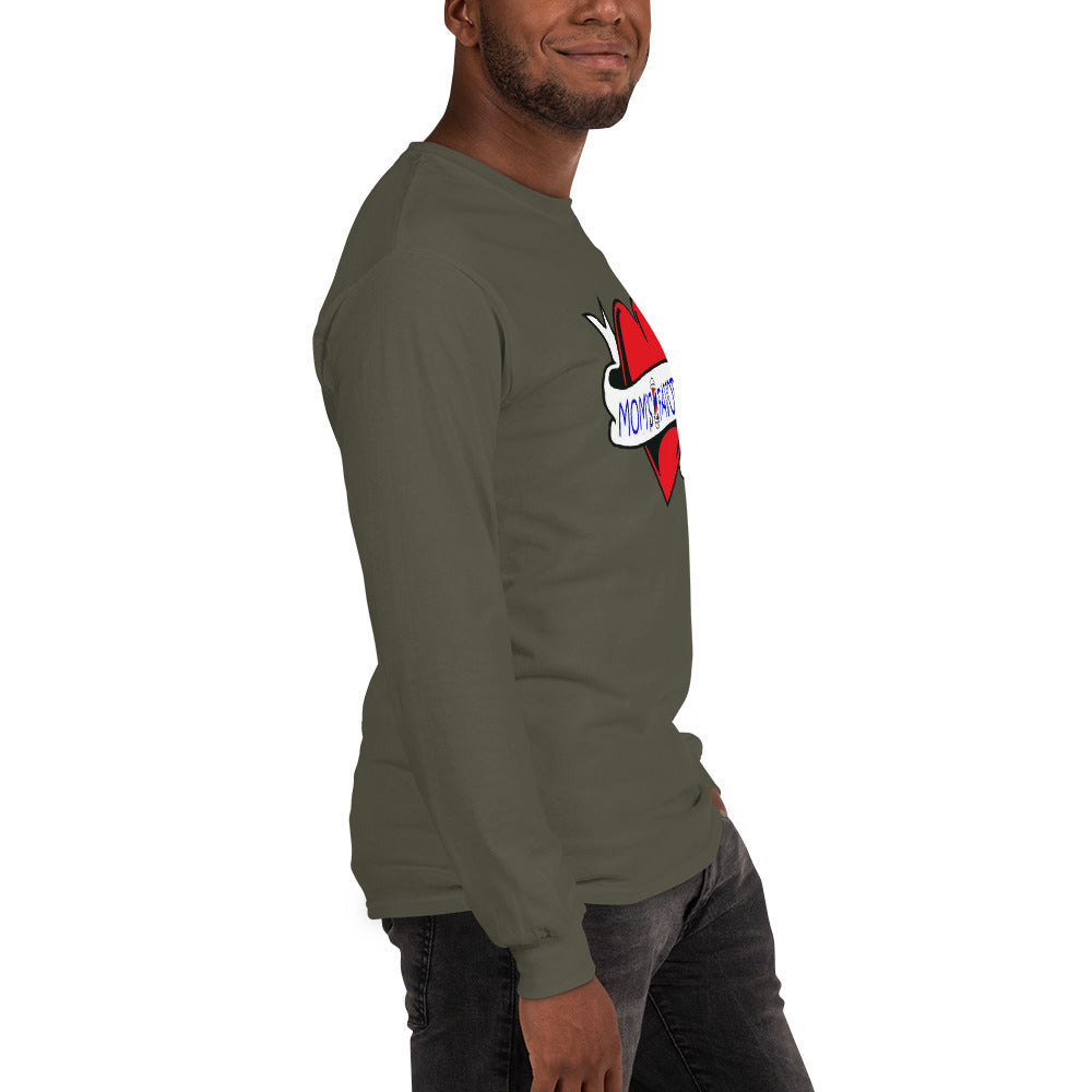Mom's Favorite printed - Regular Fit Gildan Long Sleeve Shirt