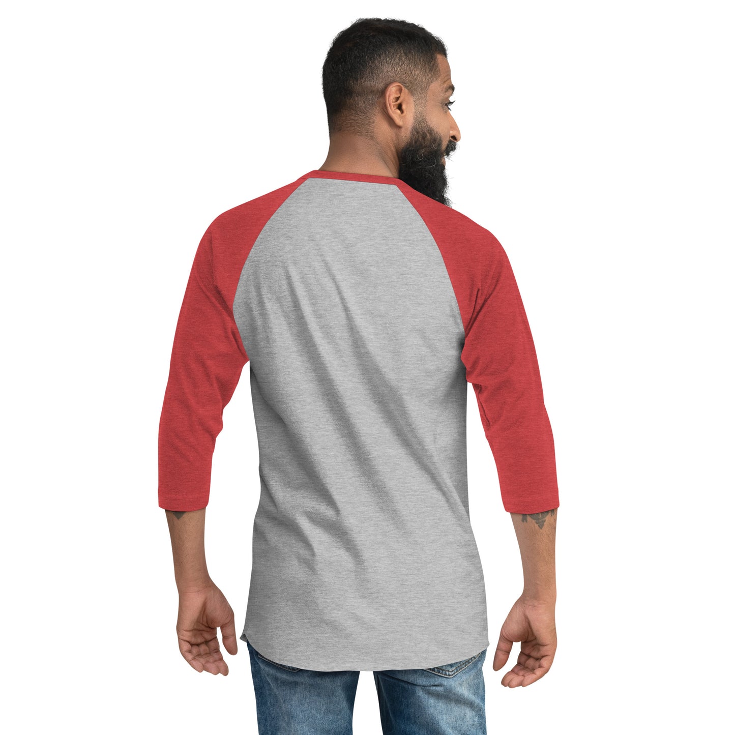 Catalyst - Printed 3/4 sleeve raglan shirt