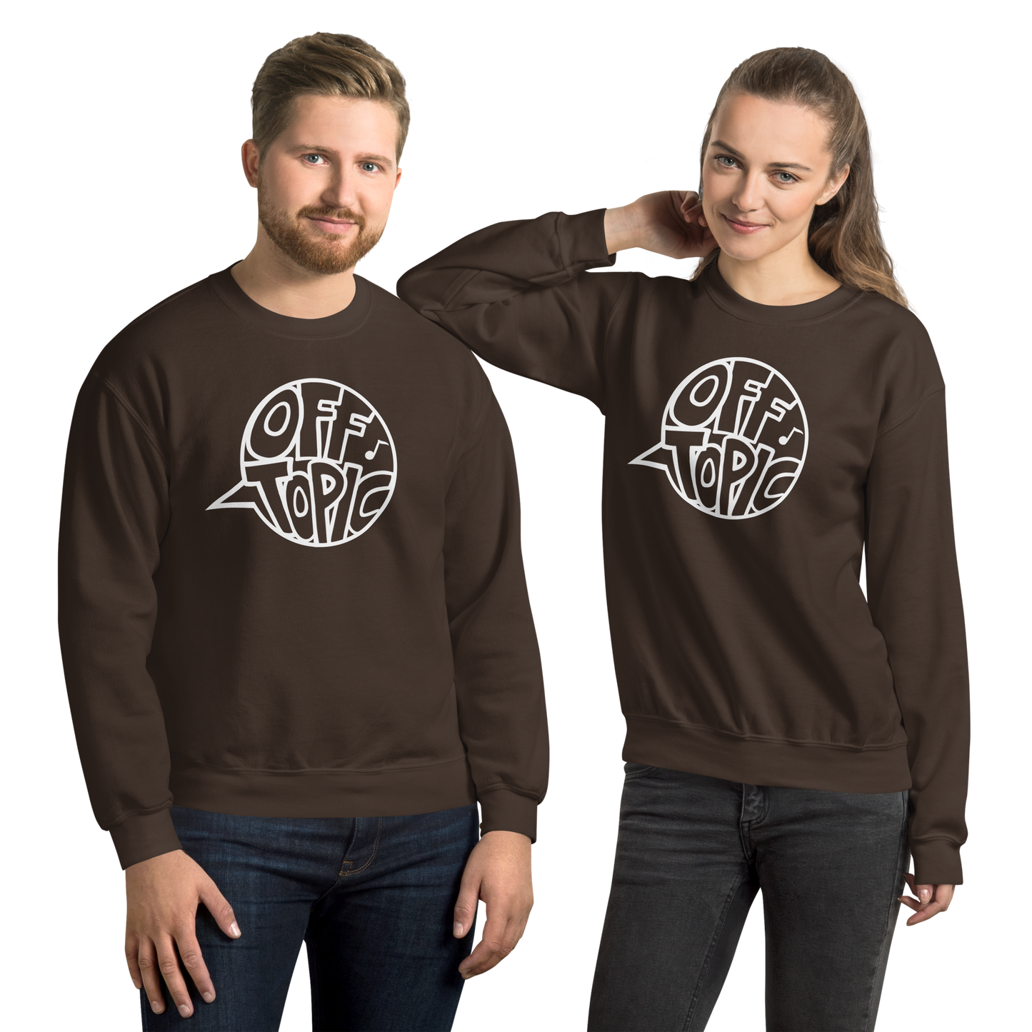 Off Topic - Printed Gildan Unisex Sweatshirt