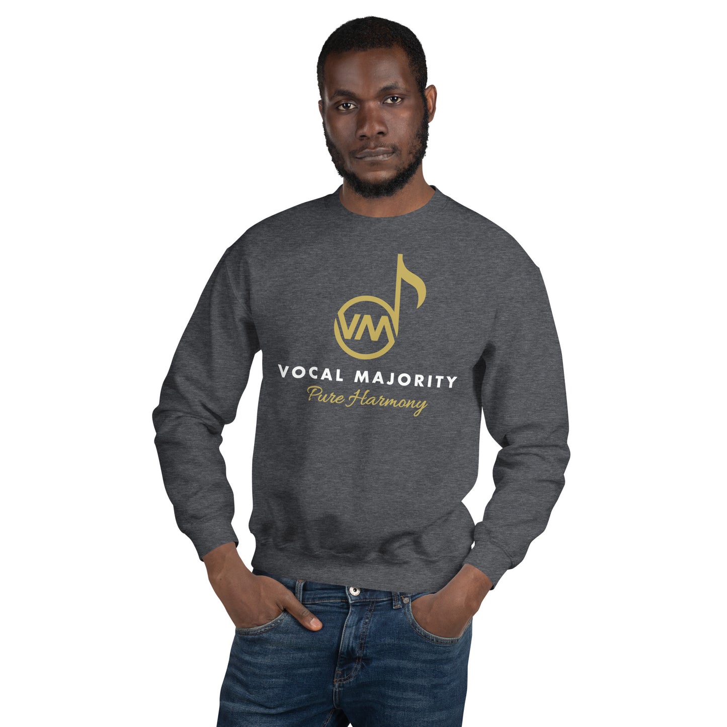 Vocal Majority - Printed Unisex Gildan Sweatshirt