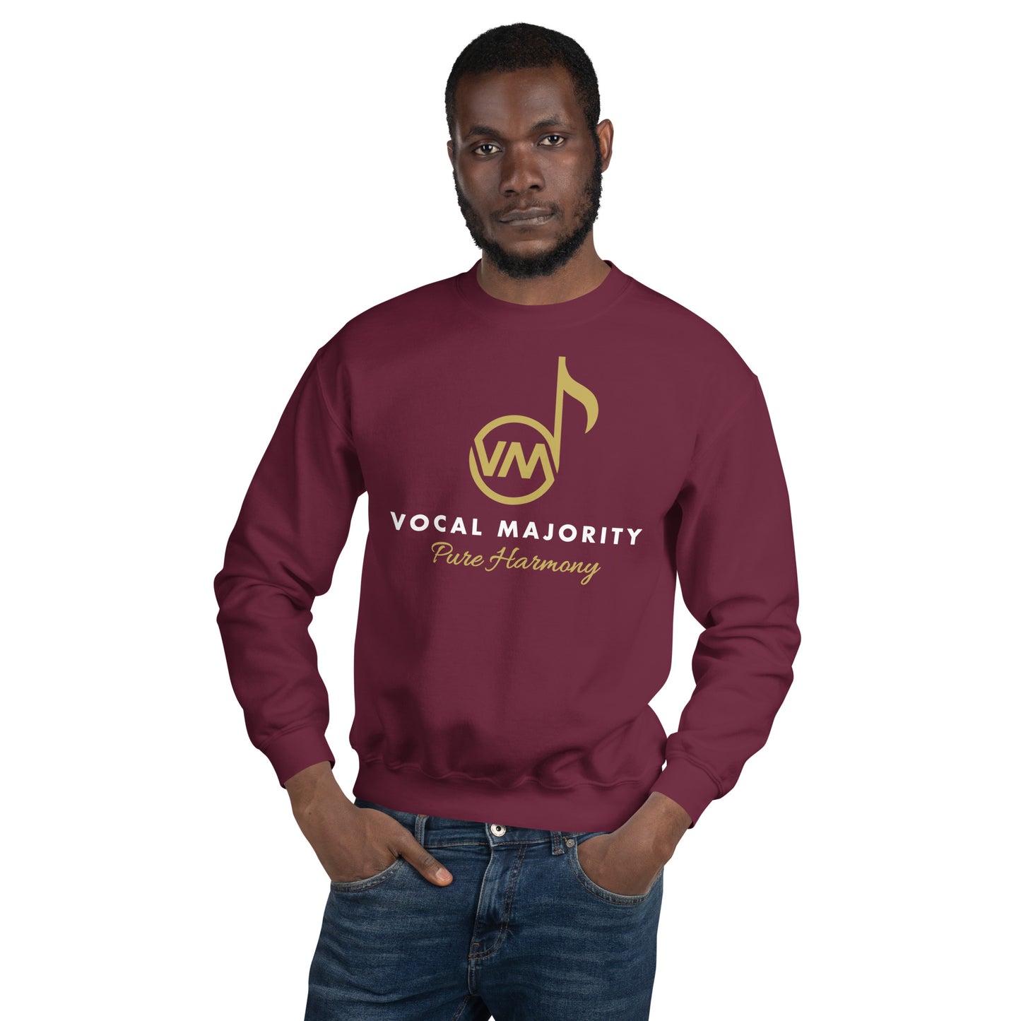 Vocal Majority - Printed Unisex Gildan Sweatshirt