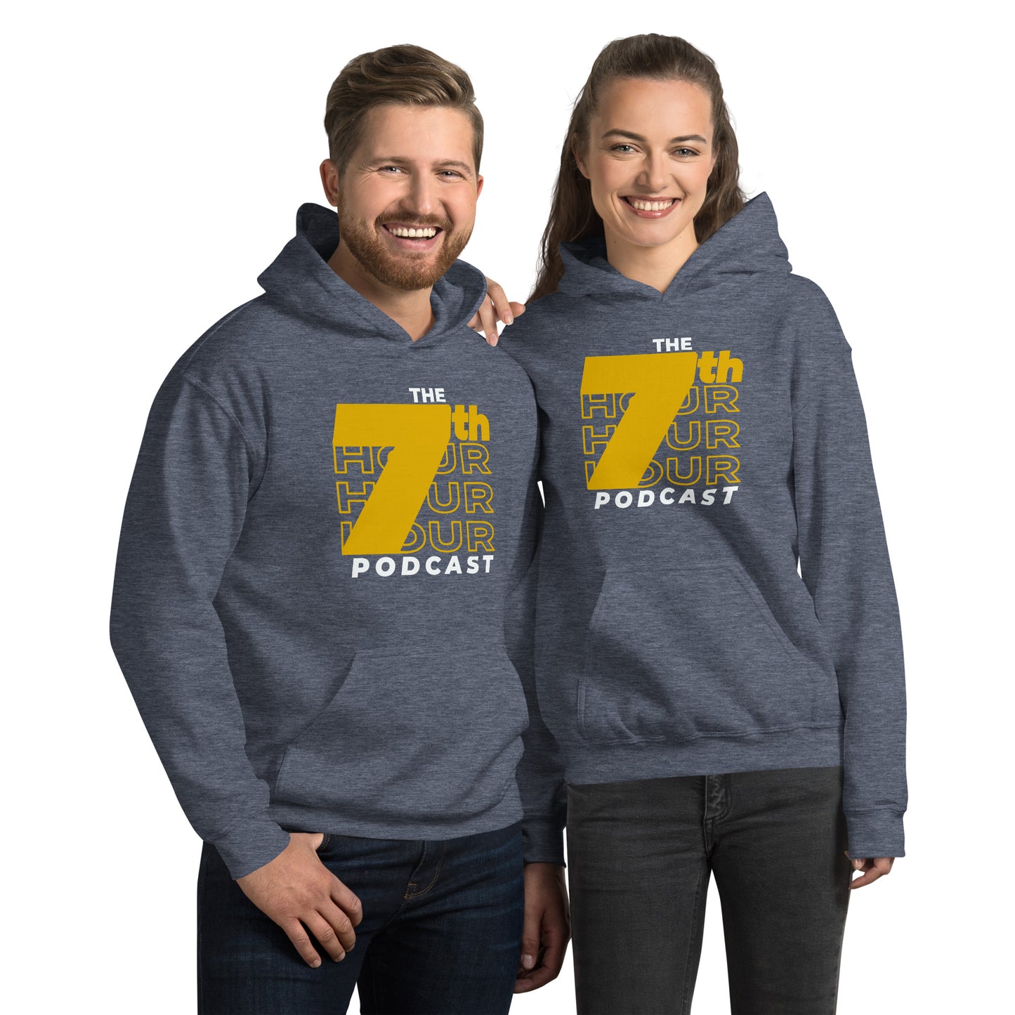 7th Hour Podcast - Printed Gildan Unisex Hoodie
