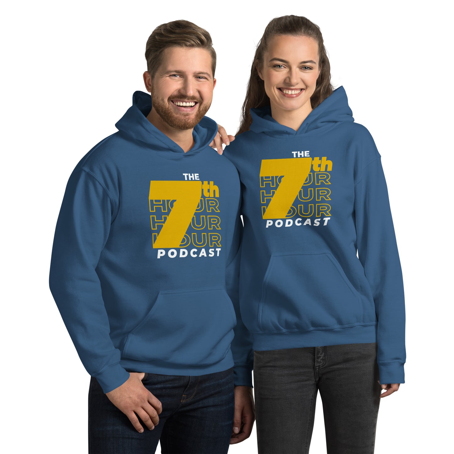7th Hour Podcast - Printed Gildan Unisex Hoodie