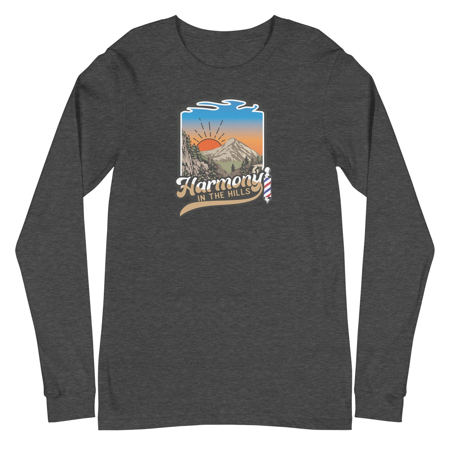 Harmony in the Hills - Printed Unisex Long Sleeve Tee
