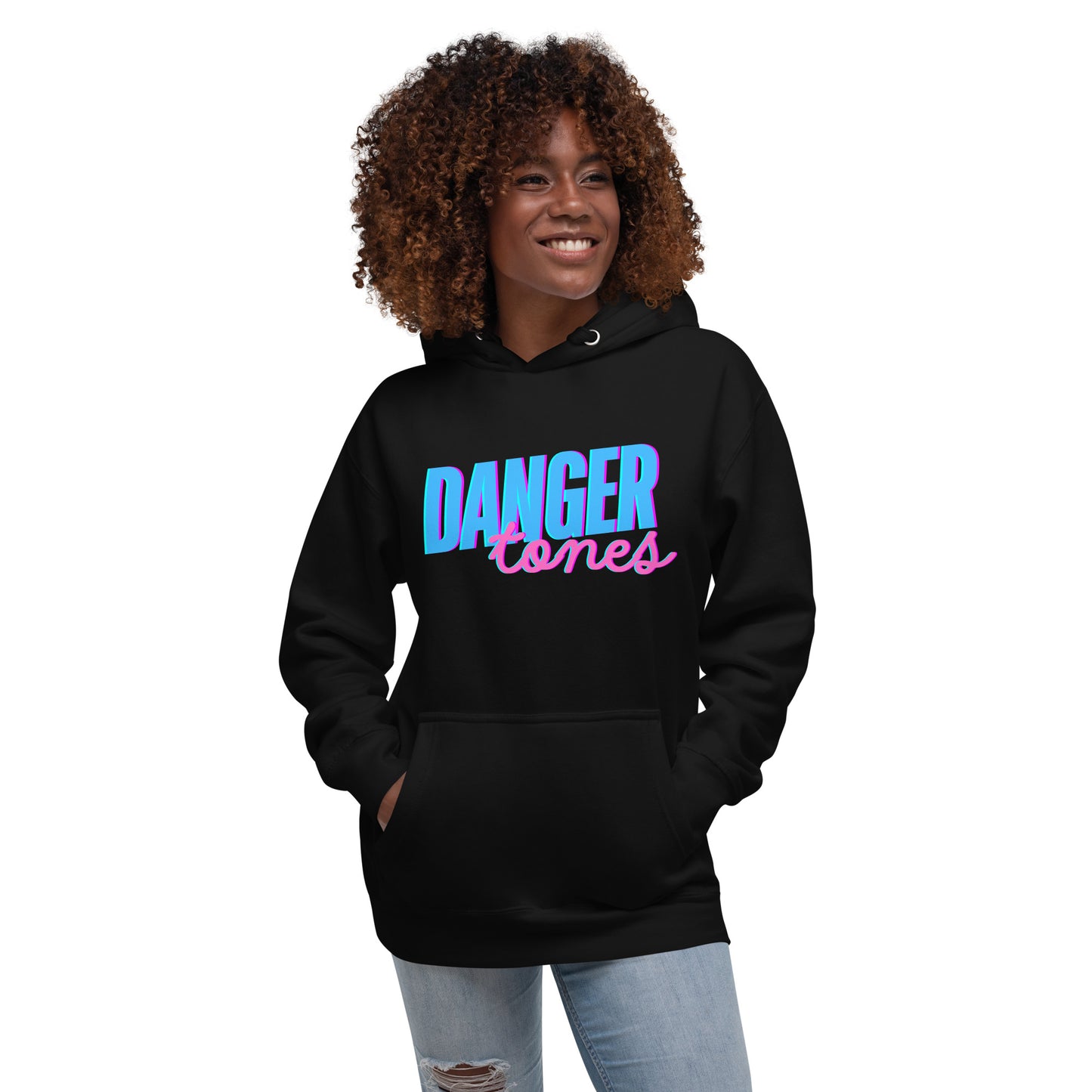 Danger Tones - Printed Premium Unisex Hoodie