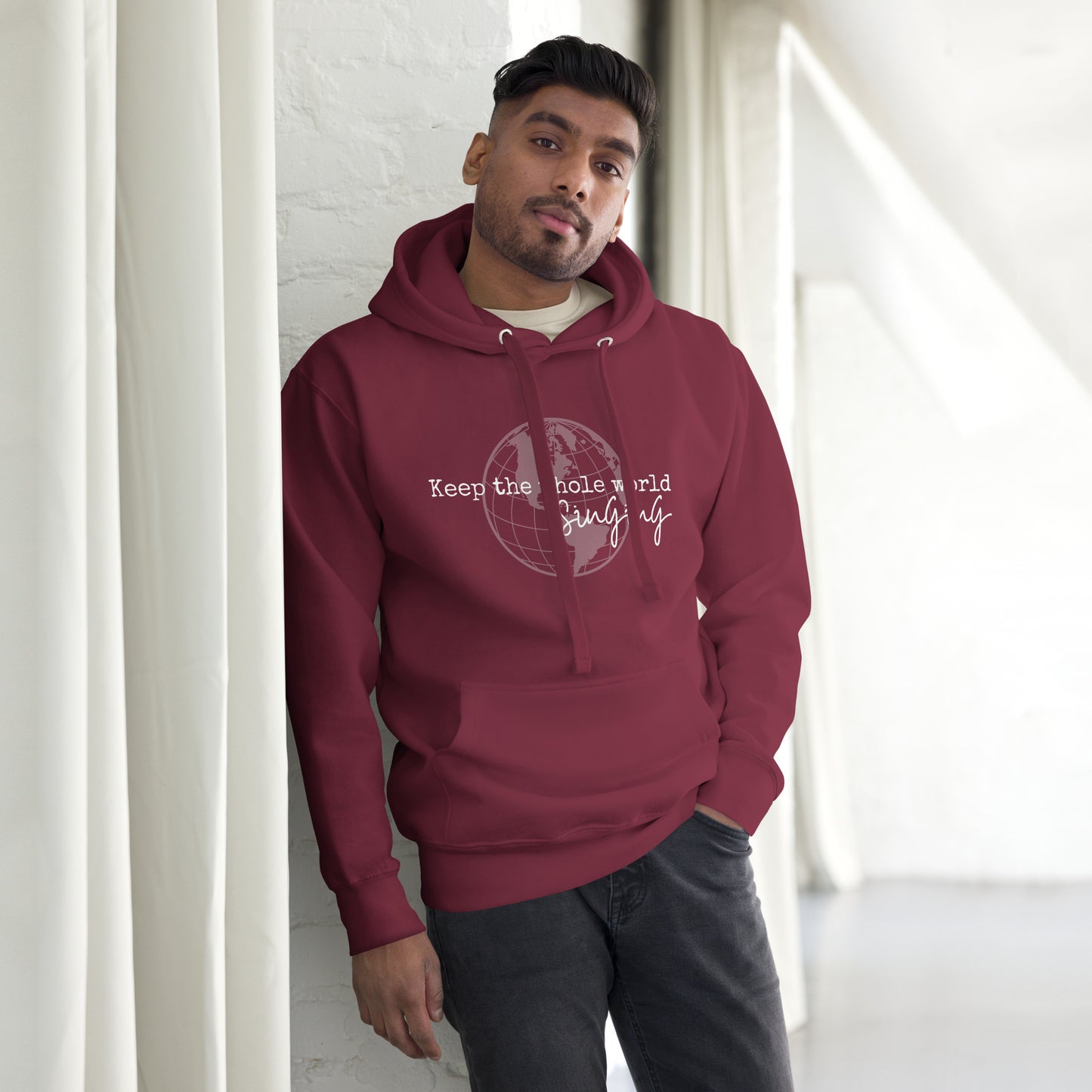 Keep the whole world singing - Unisex Hoodie