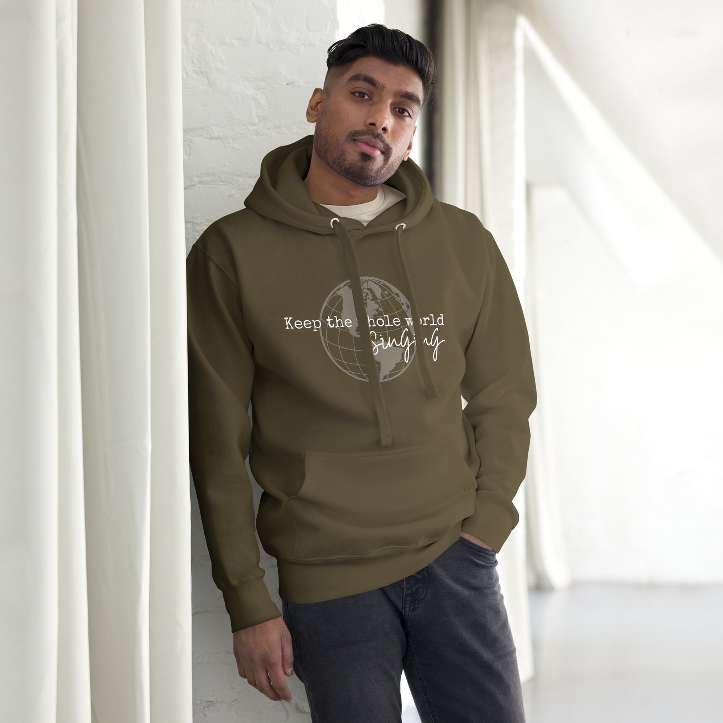 Keep the whole world singing - Unisex Hoodie