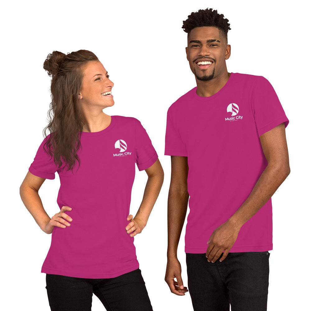 Music City Chorus - Printed Unisex t-shirt