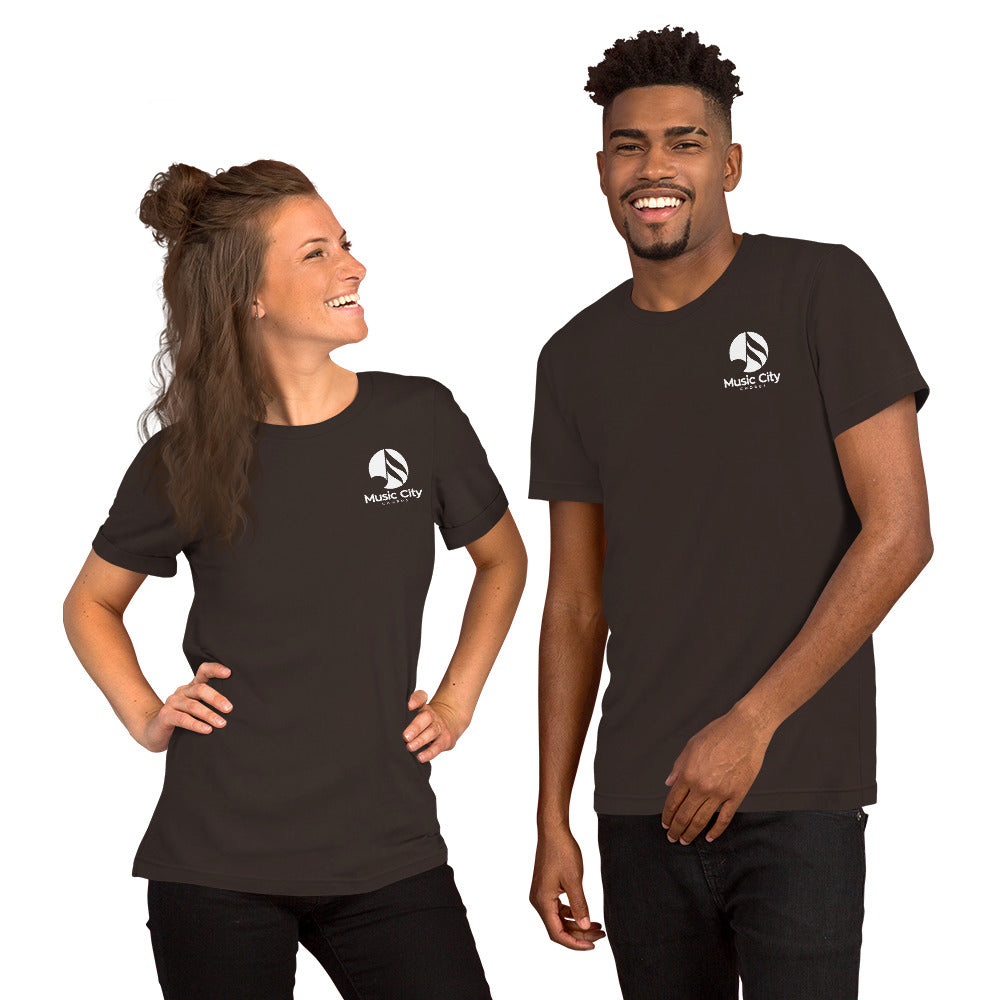 Music City Chorus - Printed Unisex t-shirt