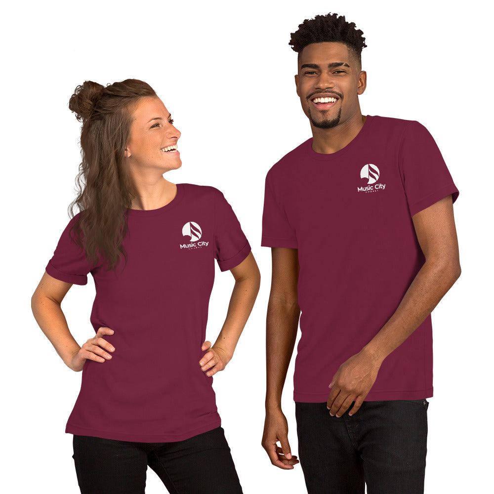 Music City Chorus - Printed Unisex t-shirt