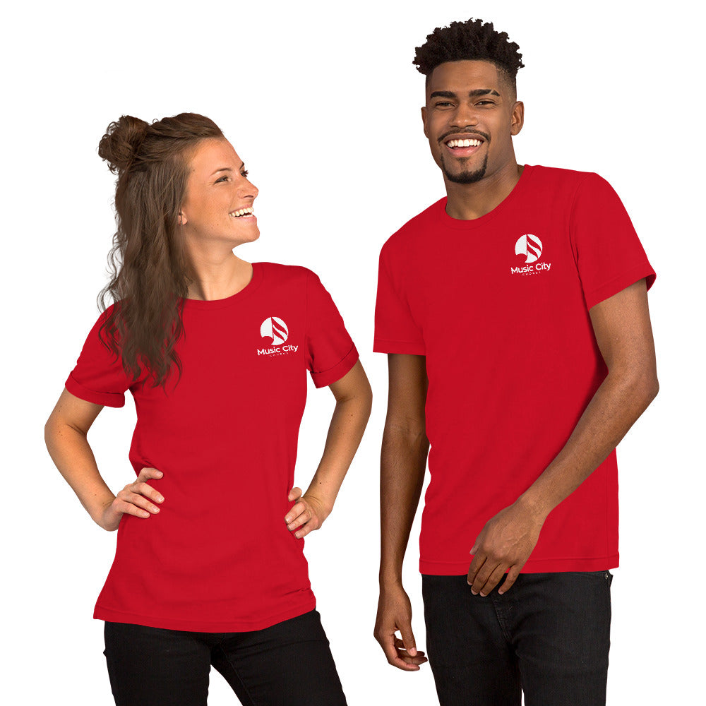 Music City Chorus - Printed Unisex t-shirt
