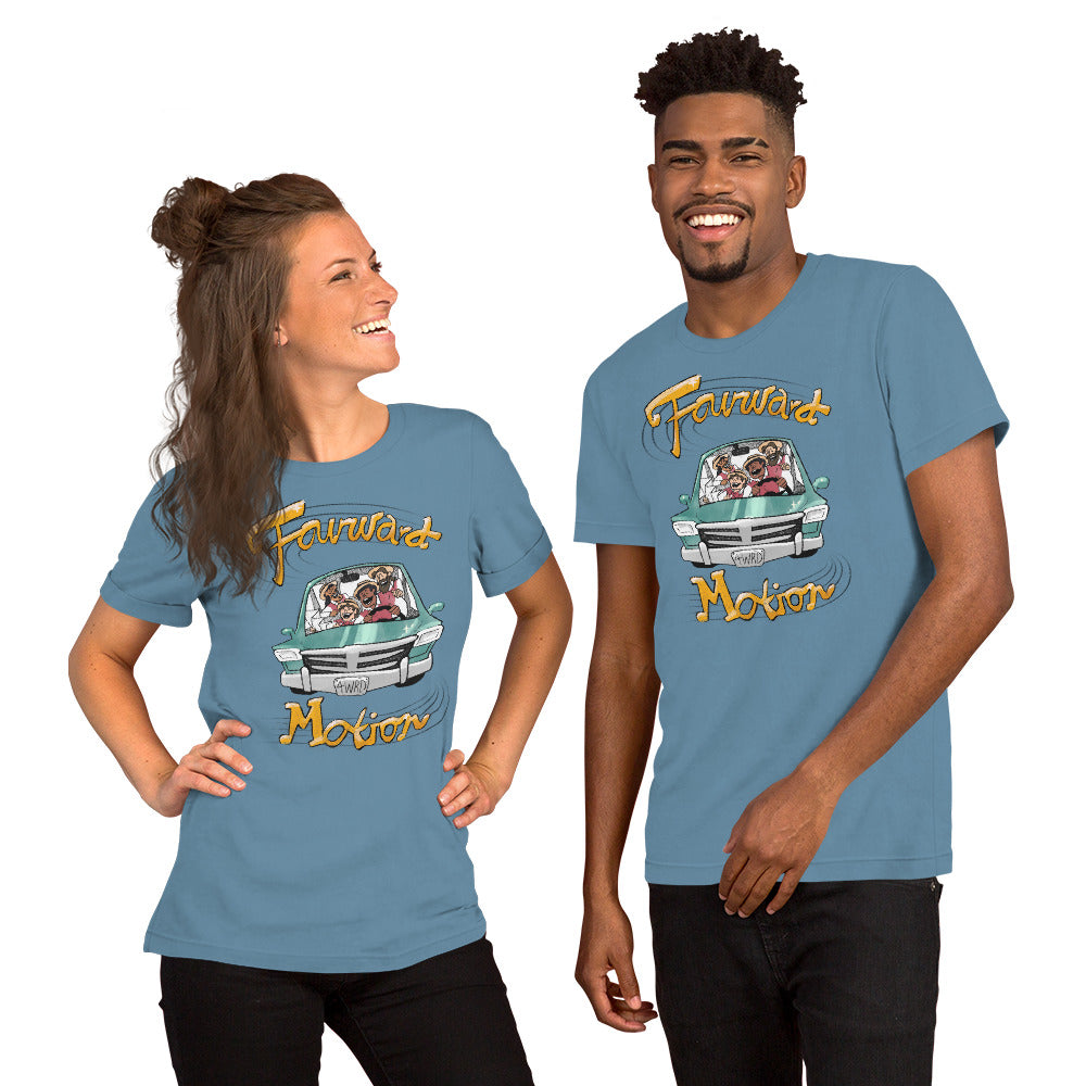Forward Motion - Printed Unisex t-shirt