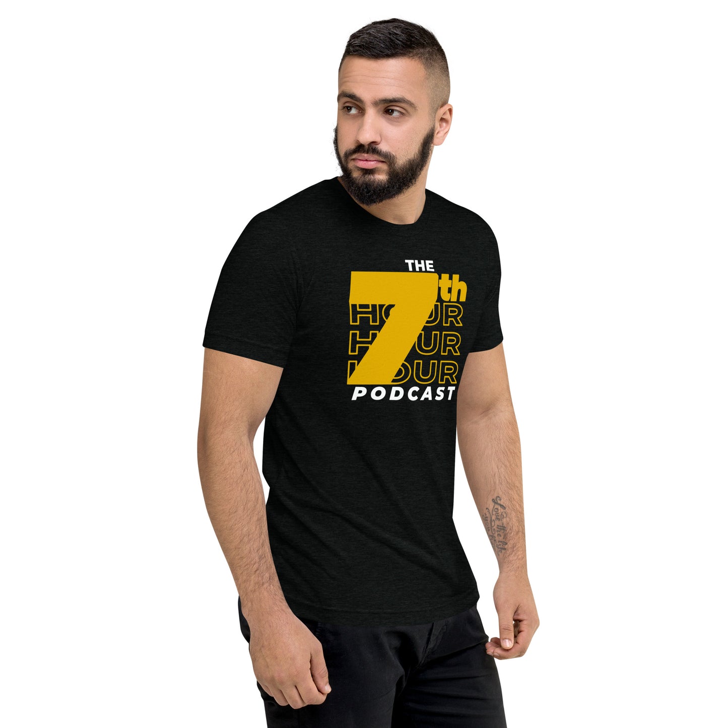 7th Hour Podcast - Printed Super Soft Triblend -Short sleeve t-shirt