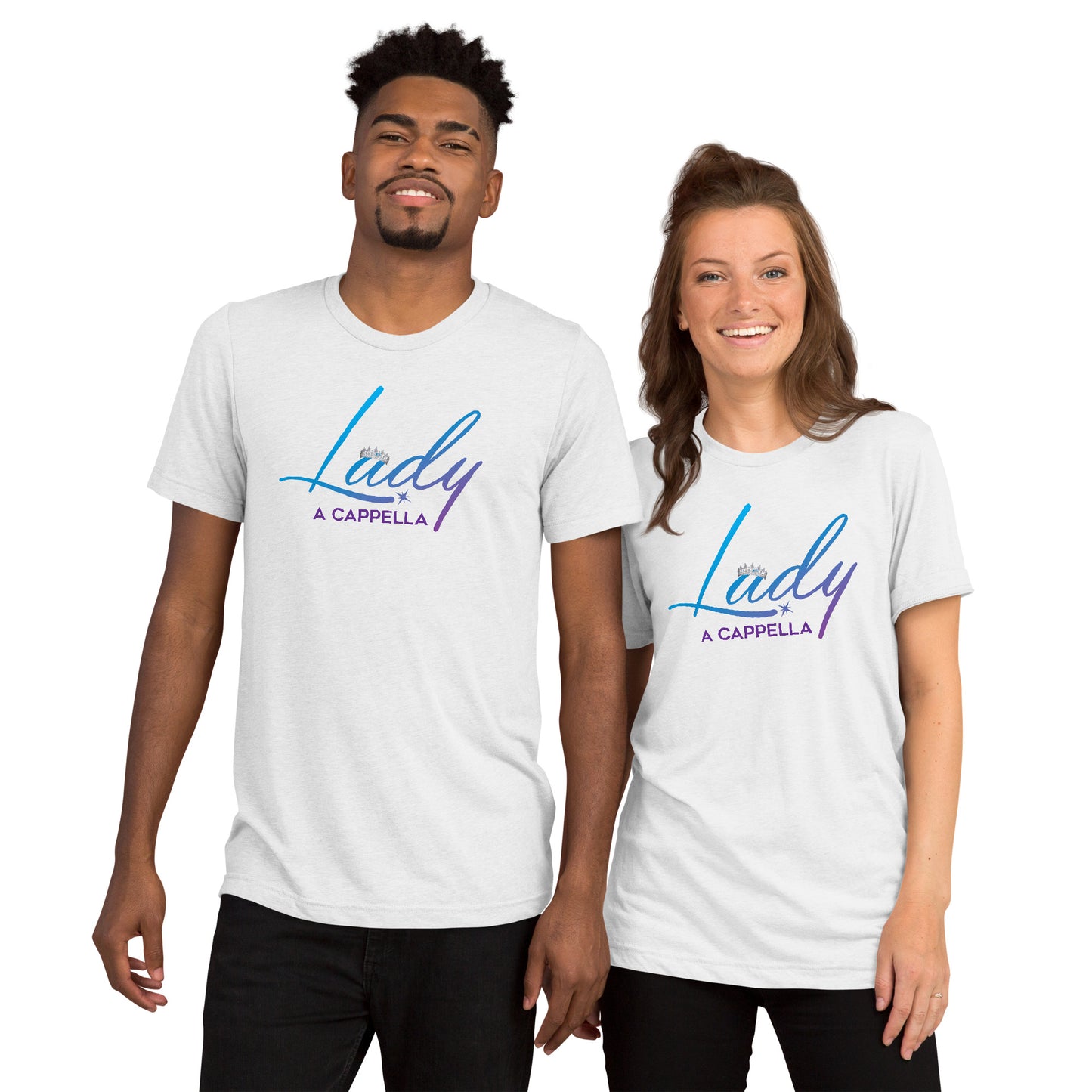 Lady A Cappella - Super Soft Triblend - Unisex Fit - Short sleeve t-shirt