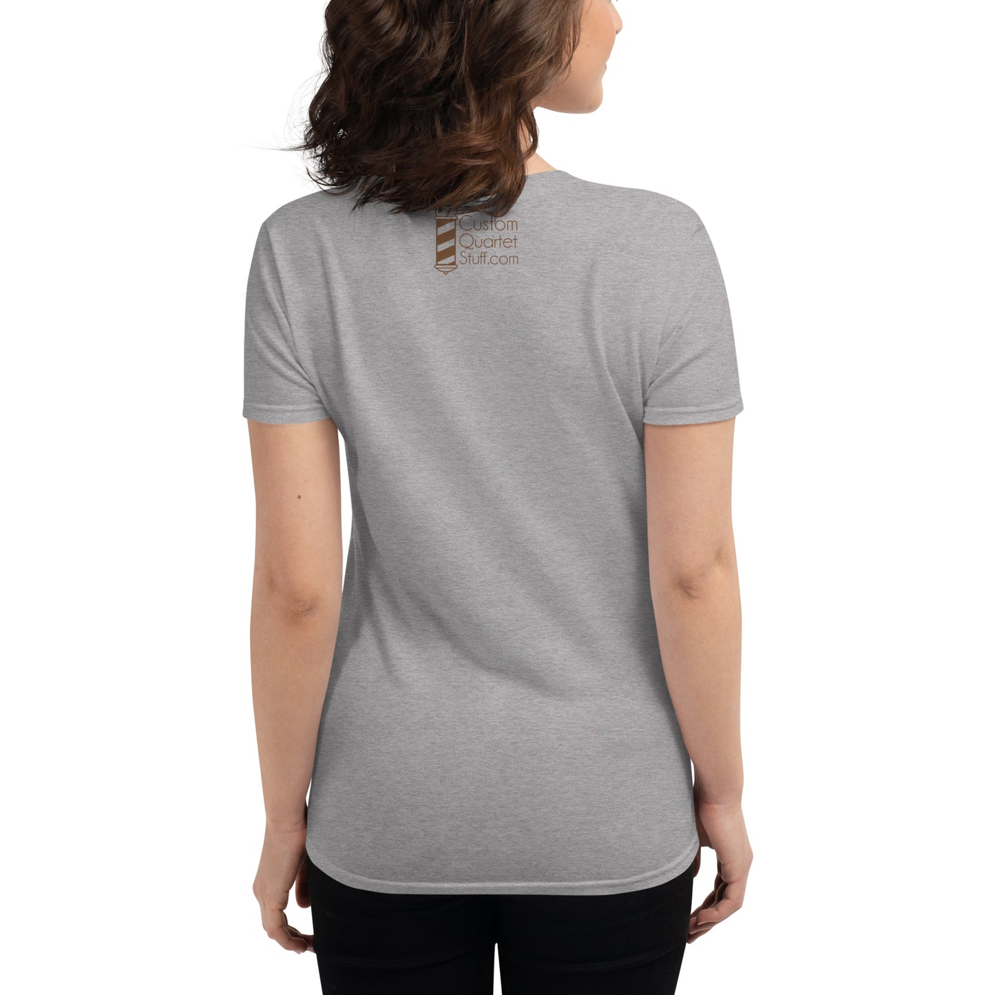 Comida Deluxe - Printed Fitted Women's short sleeve t-shirt