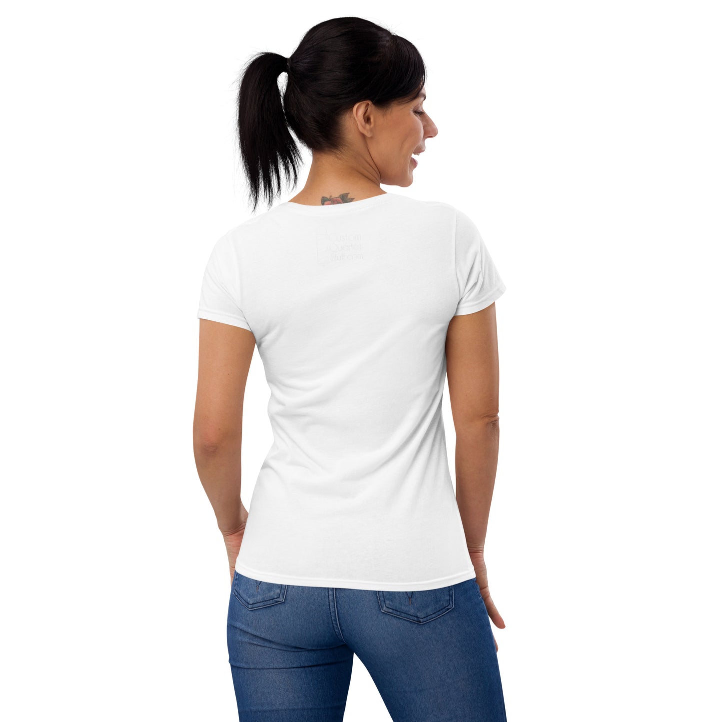 Vocal Standard - Printed Women's Fitted short sleeve t-shirt