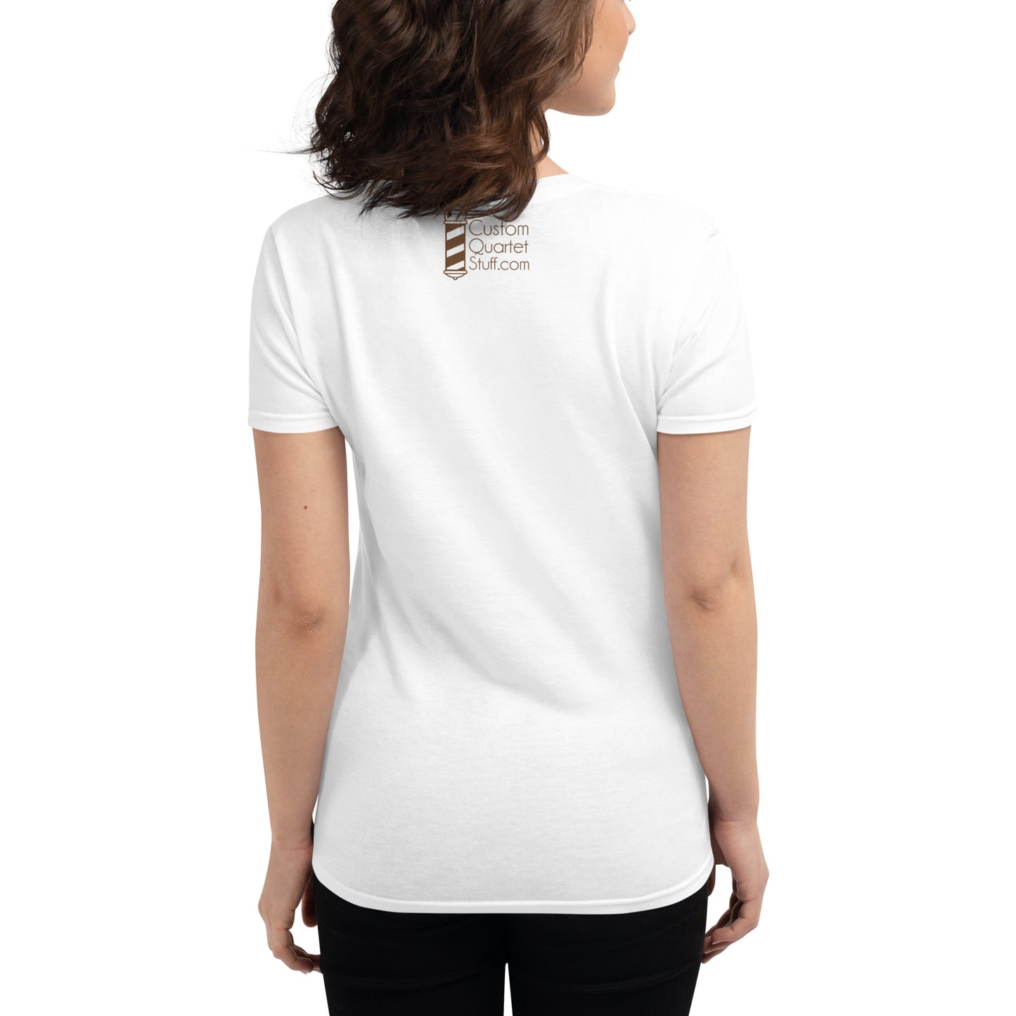 Comida Deluxe - Printed Fitted Women's short sleeve t-shirt
