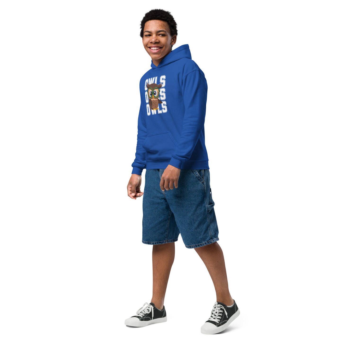 Audubon Owls - Unisex Youth heavy blend hoodie