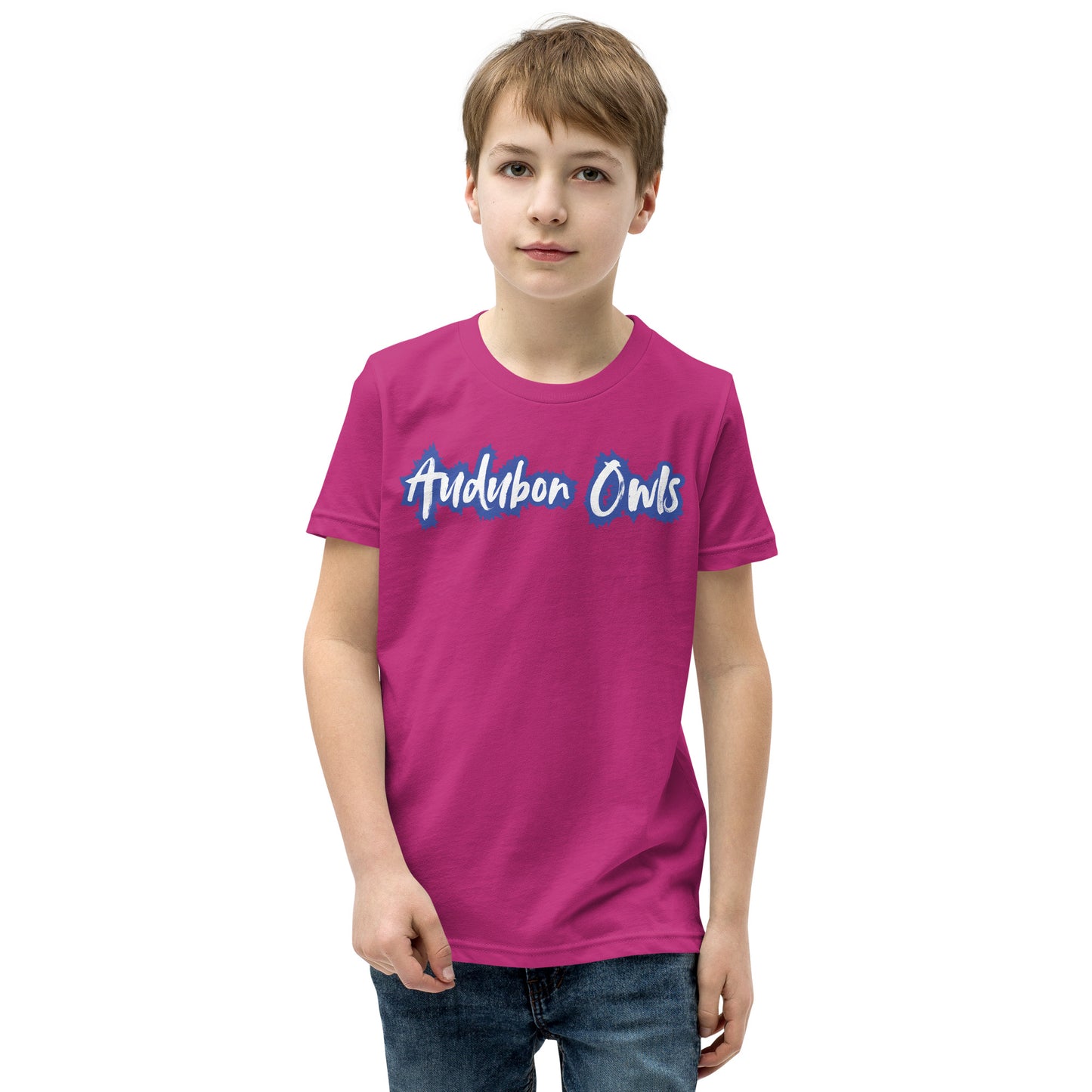 Audubon Owls - Unisex Youth Bella + Canvas Short Sleeve T-Shirt