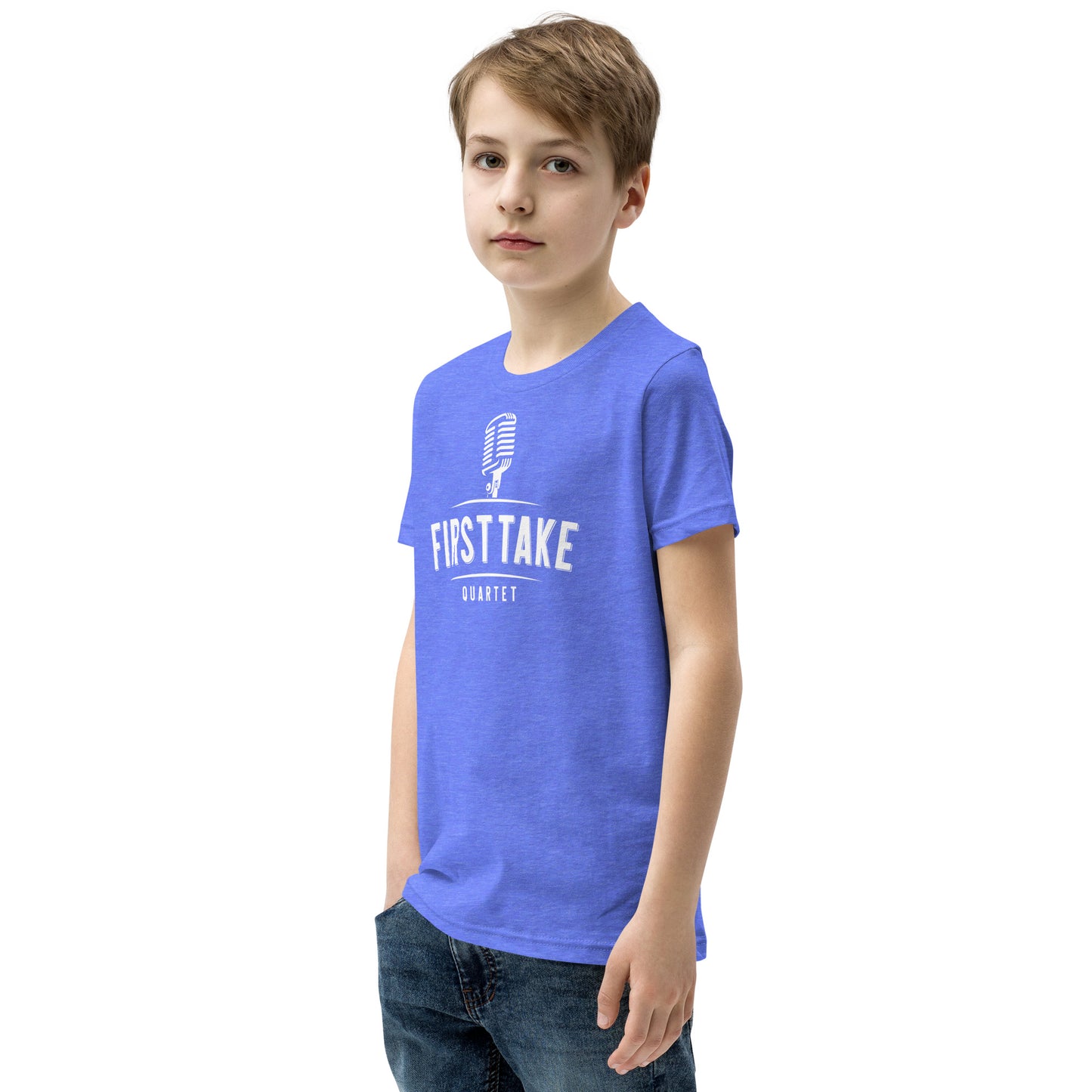 First Take - Printed Youth Short Sleeve T-Shirt