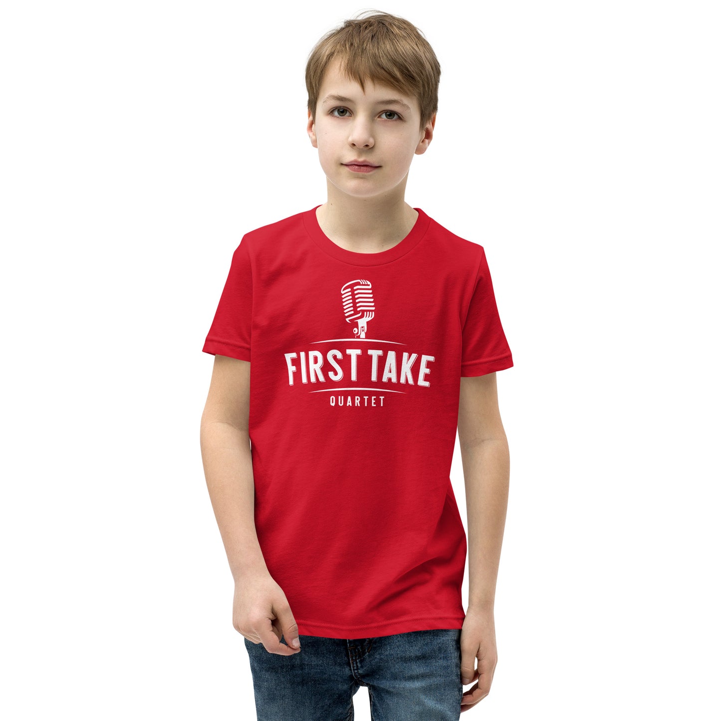 First Take - Printed Youth Short Sleeve T-Shirt