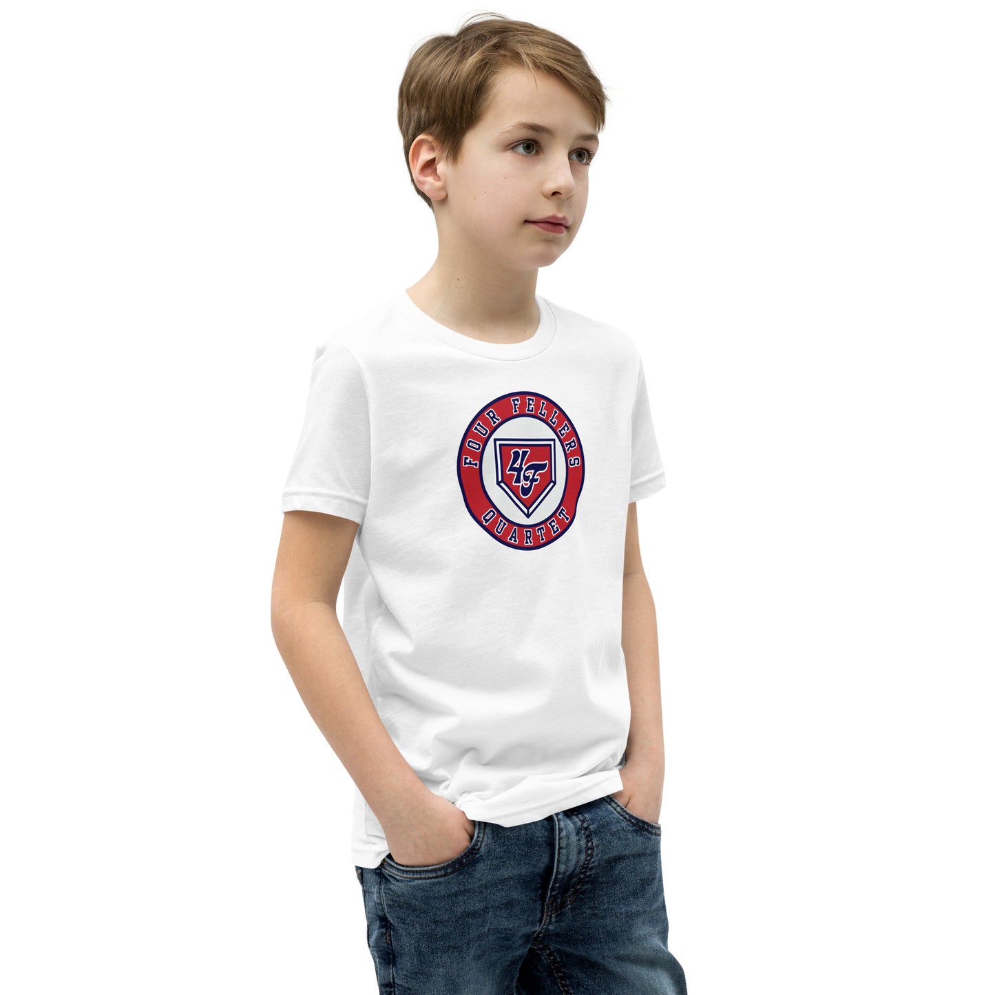Four Fellers - Printed Youth Short Sleeve T-Shirt