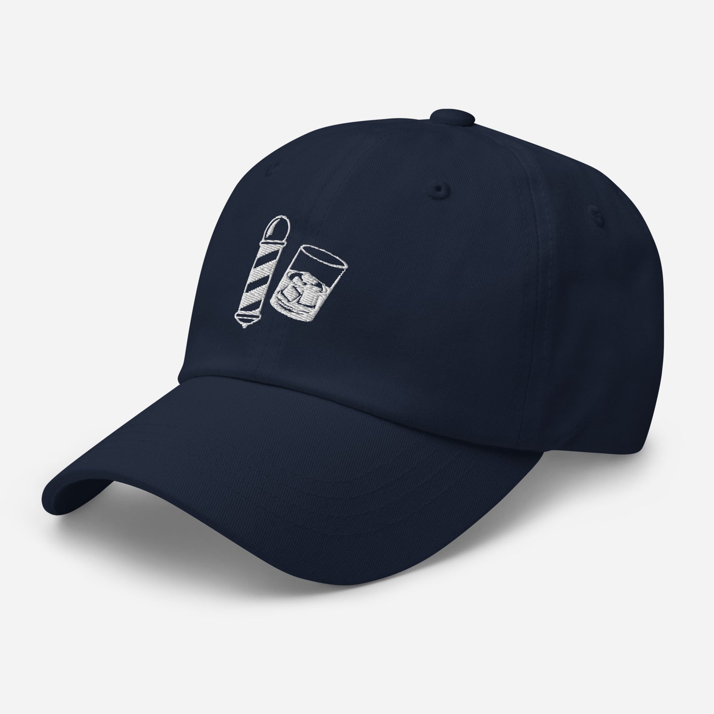 Barbershop & whiskey - Embroidered Dad hat