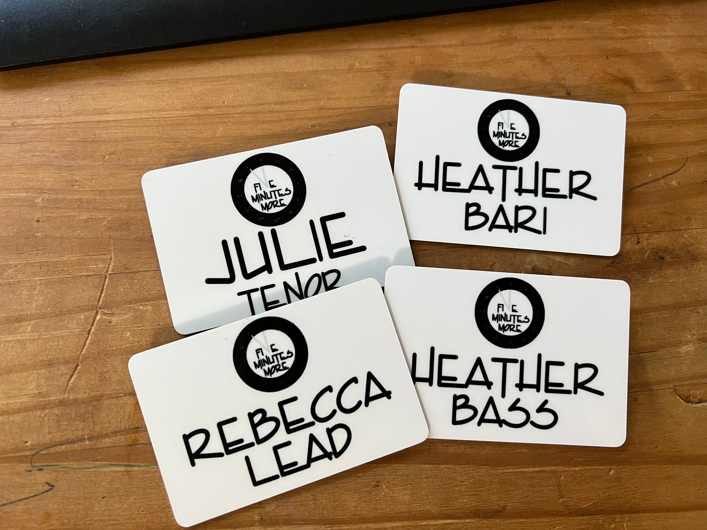 2" x 3" Custom Name Tag