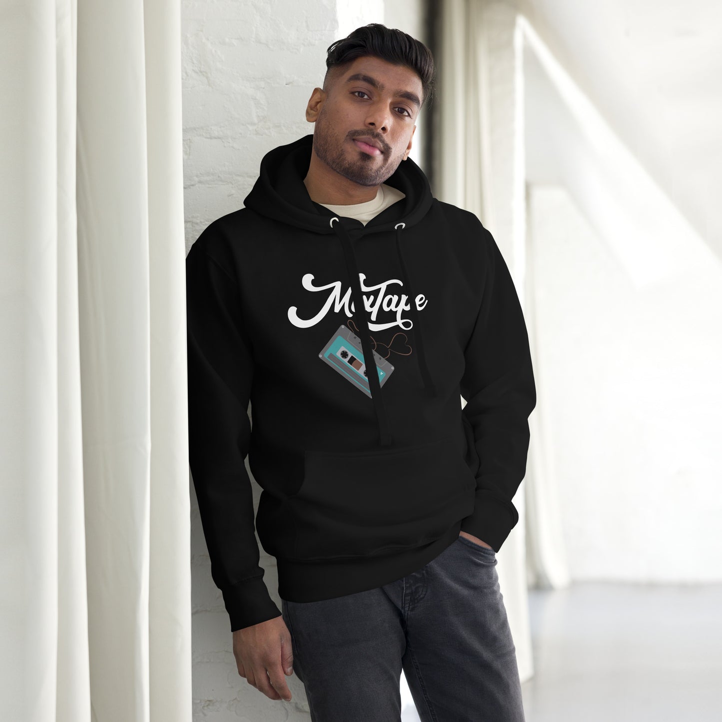 MixTape - Cassette Love: Printed Unisex Hoodie