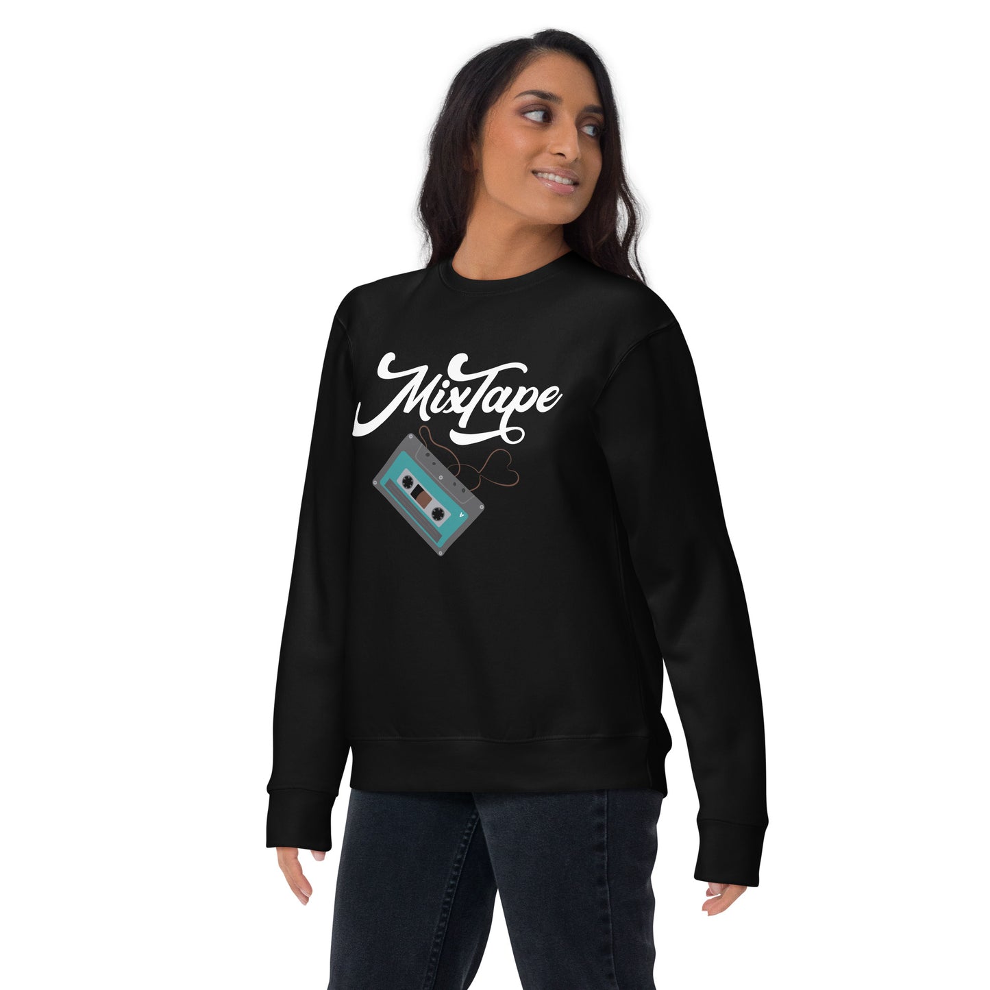 MixTape - Cassette Love: Printed Unisex Premium Sweatshirt