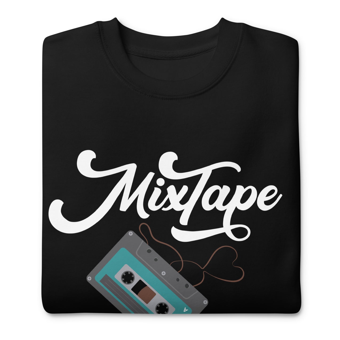 MixTape - Cassette Love: Printed Unisex Premium Sweatshirt