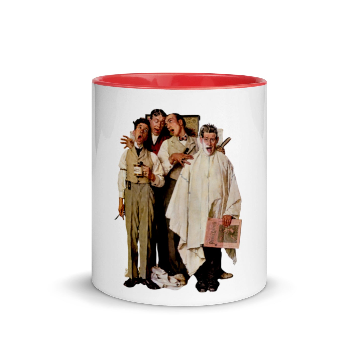 Rockwell Saturday Evening Post - Mug with Color Inside