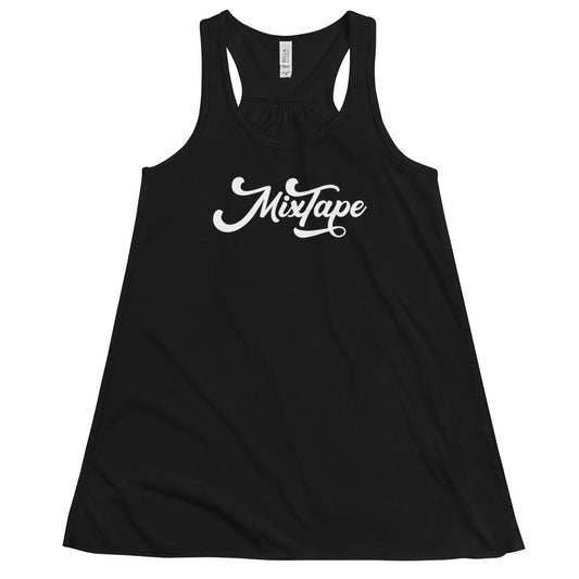 MixTape Logo: Women's Flowy Racerback Tank