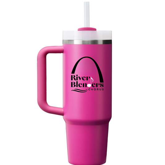 River Blenders - 30oz Stanley Quencher H2.0 FlowState Stainless Steel Vacuum Insulated Tumbler with Lid and Straw