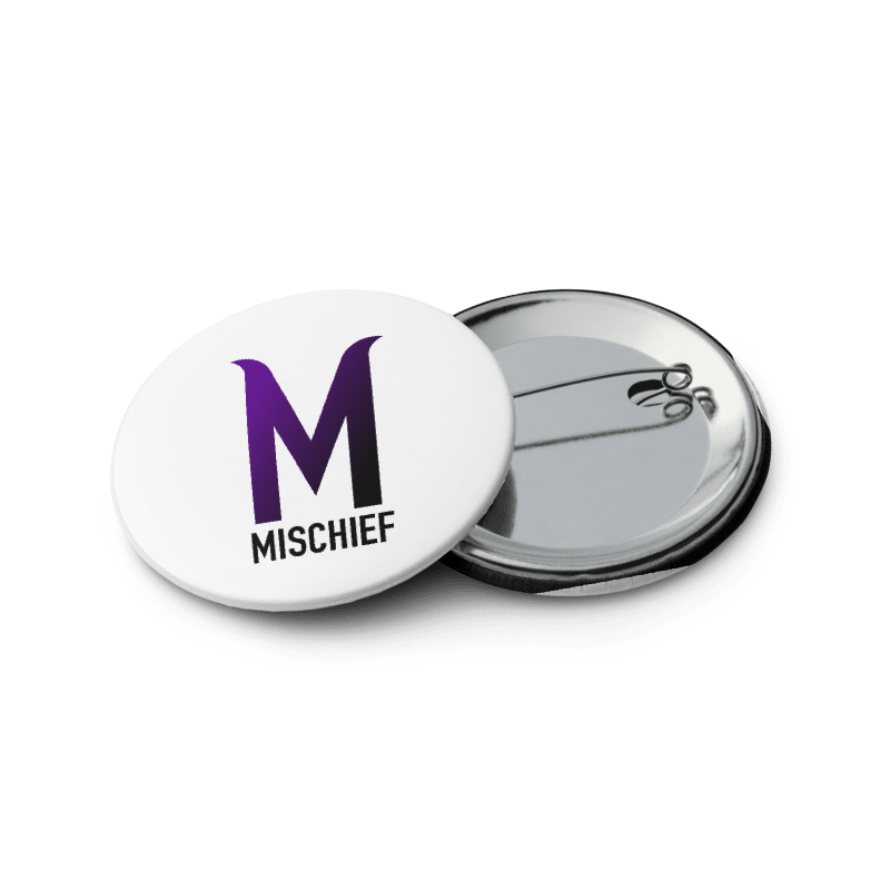 Mischief - Set of 10 buttons