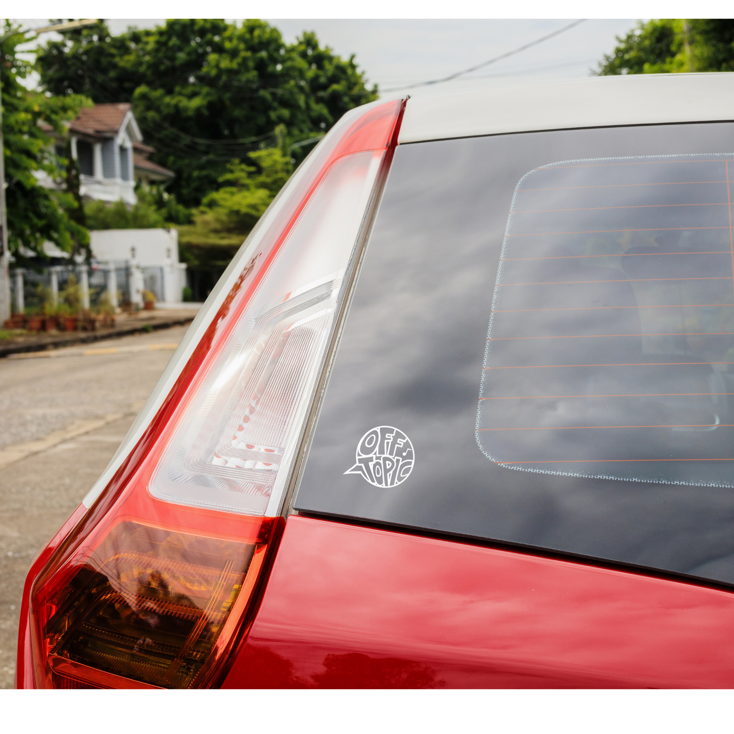 Off Topic: Permanent, Waterproof Decal Sticker