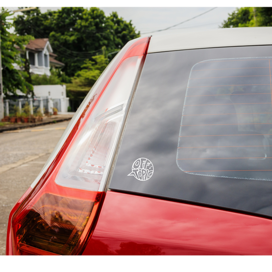 Off Topic: Permanent, Waterproof Decal Sticker