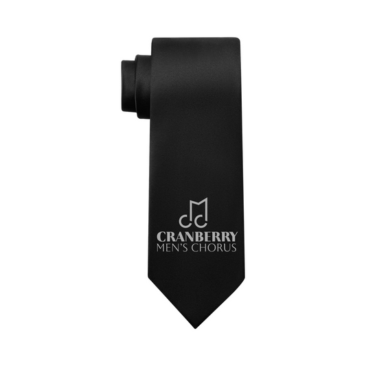 Cranberry Men's Chorus - Printed Formal Black Ties For Men