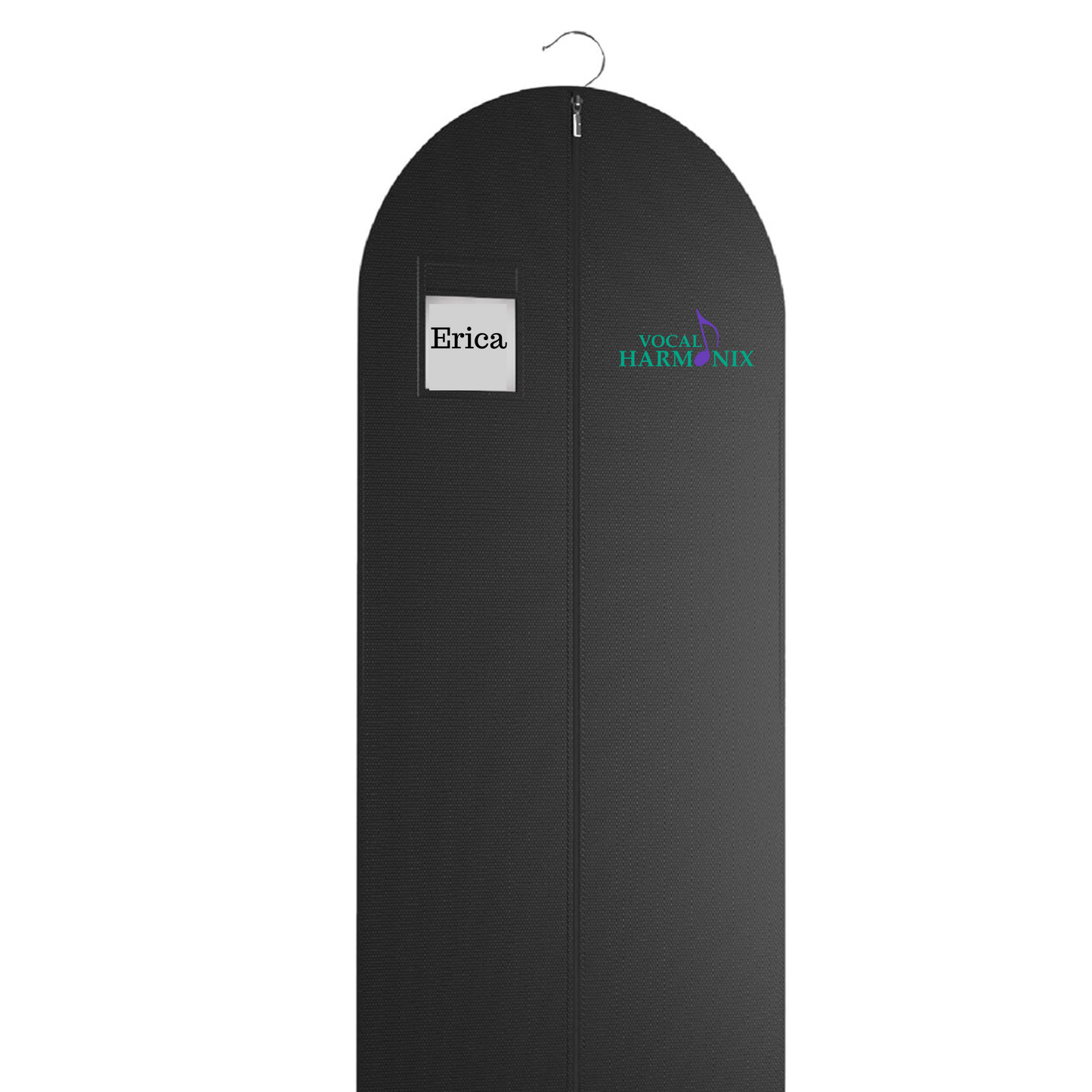 Vocal Harmonix - Embroidered Short Garment Bags for Dresses, Costumes, Coats, etc.