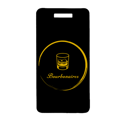 Bourbonaires - Anodized Aluminum Luggage Tag