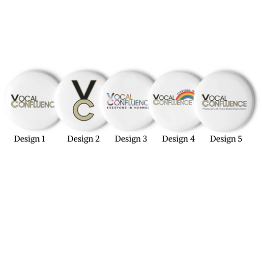 Vocal Confluence - Set of 10 buttons