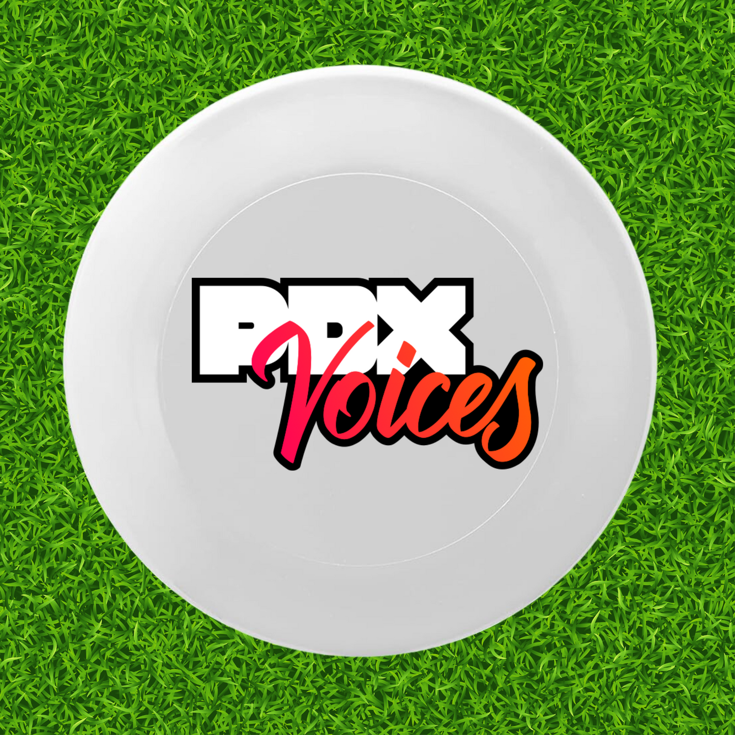 PDX Voices - 9.25 inch Frisbee Flying Disc