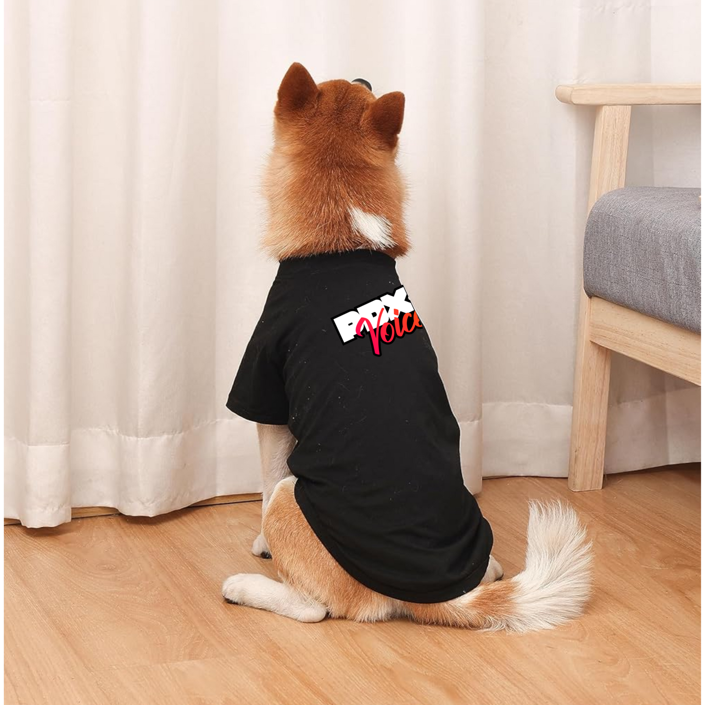 PDX Voices - Printed Dog T-shirt