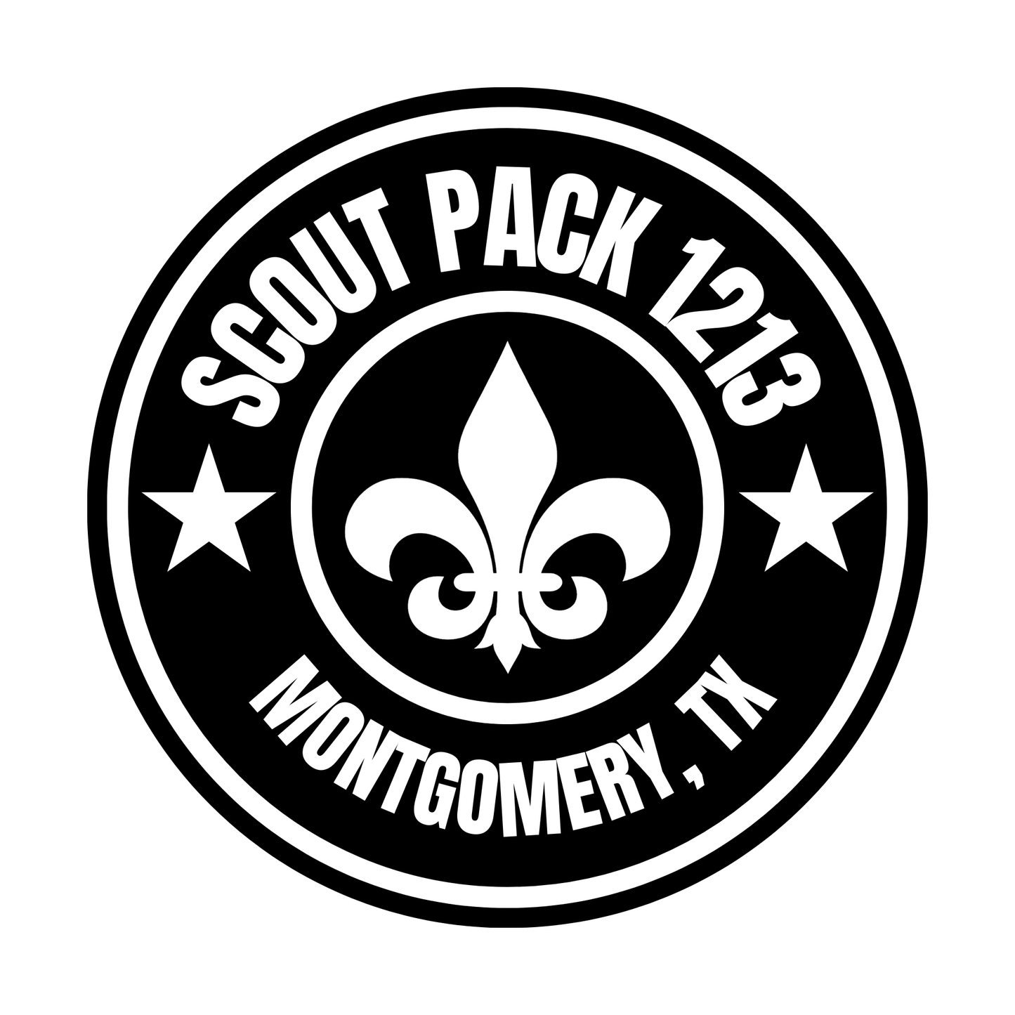 Scouts Pack 1213 - Permanent, Waterproof Decal Sticker